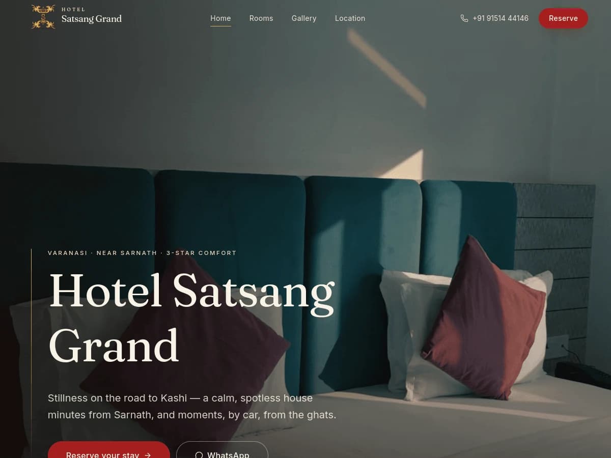 Hotel Satsang Grand, a Digiocular project