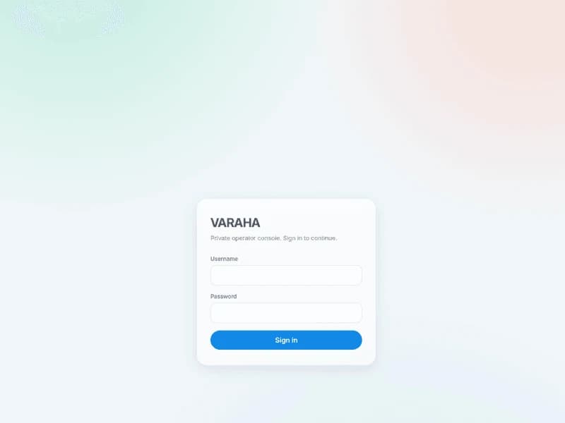 VARAHA, a Digiocular project